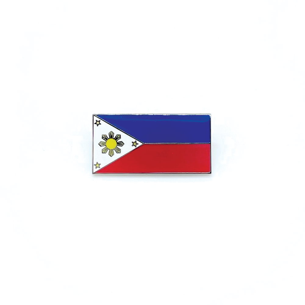 Philippines Flag Enamel Pin – It's Lid