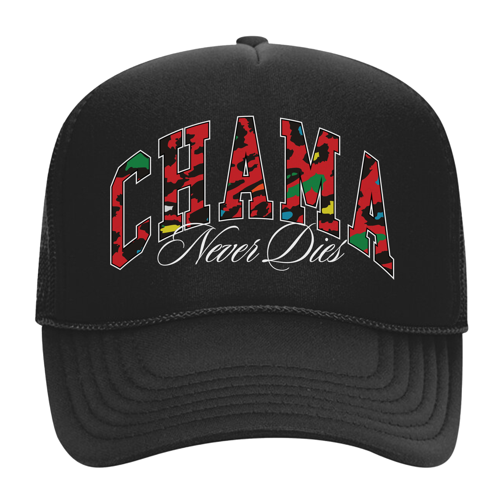 Chama Pattern Trucker Snapback
