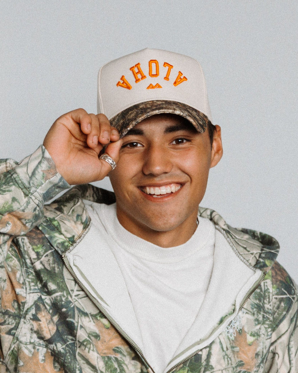 Aloha Flipped Two-Tone Snapback Hat