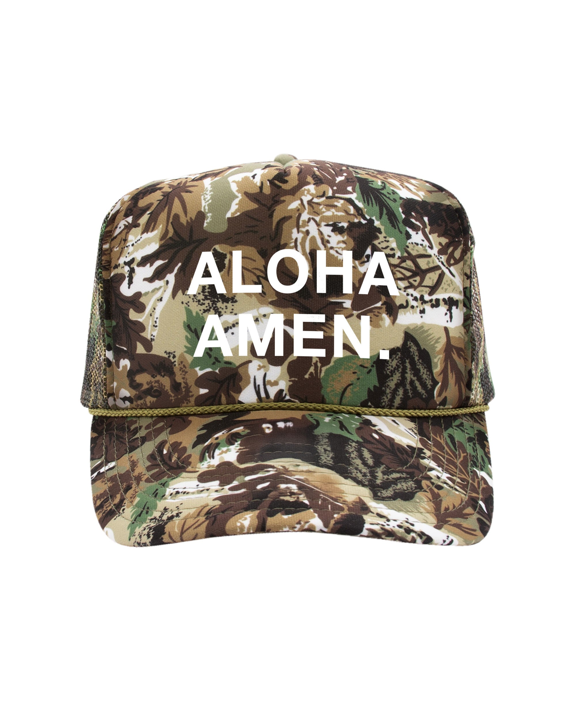 Amen Trucker Camo Hat