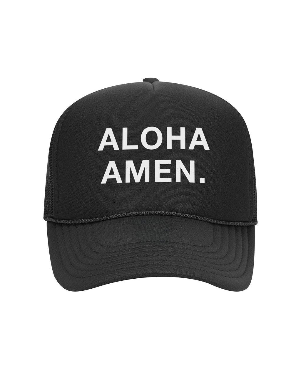 Amen. Trucker Hat - Black
