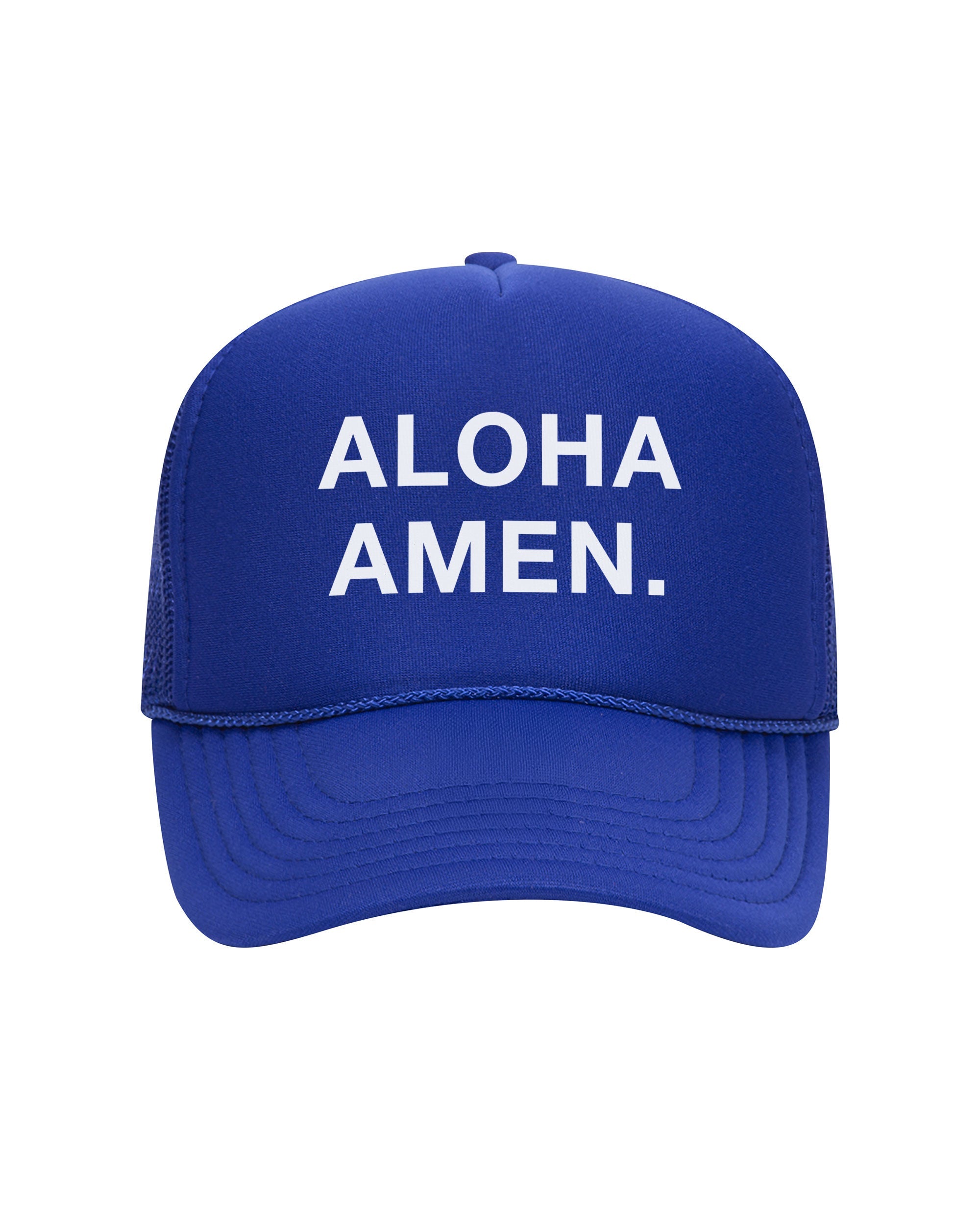 Amen. Trucker Hat - Blue