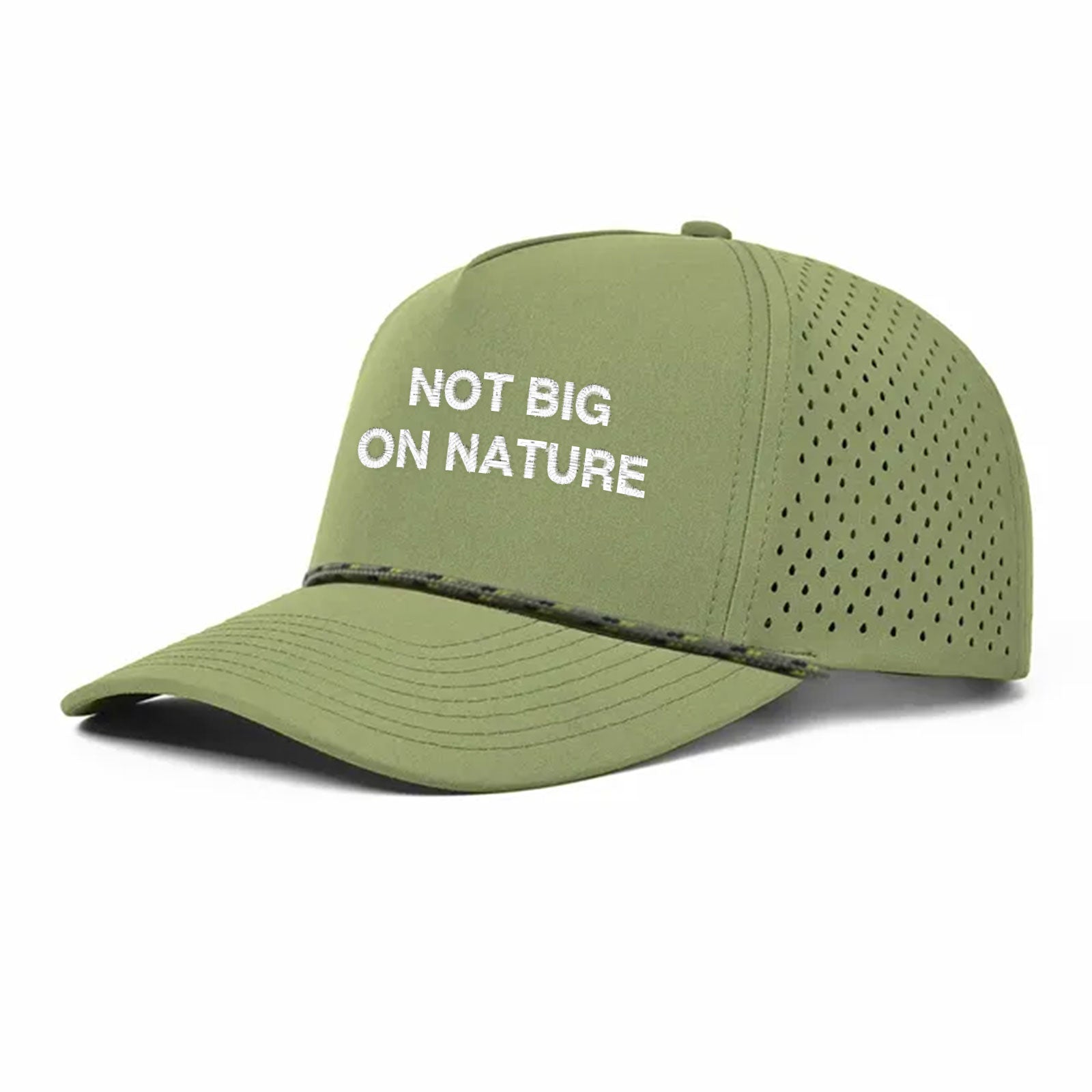 Not Big On Nature Golf Hat