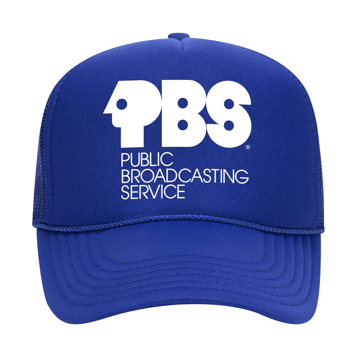 PBS Retro Logo Foam Trucker Snapback