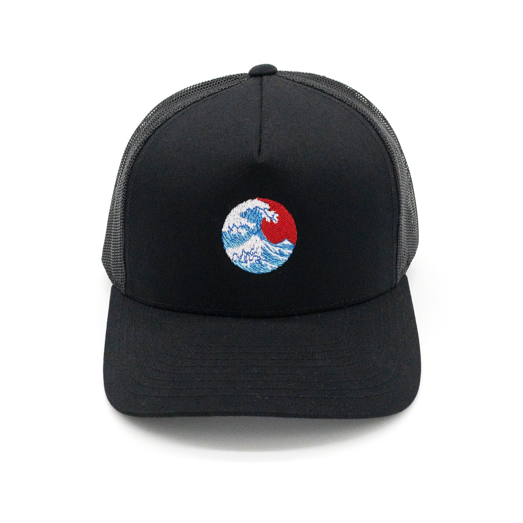 Great Wave Off Kanagawa Retro Trucker