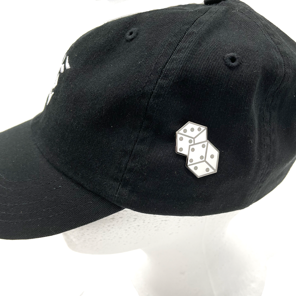 Dice Enamel Pin