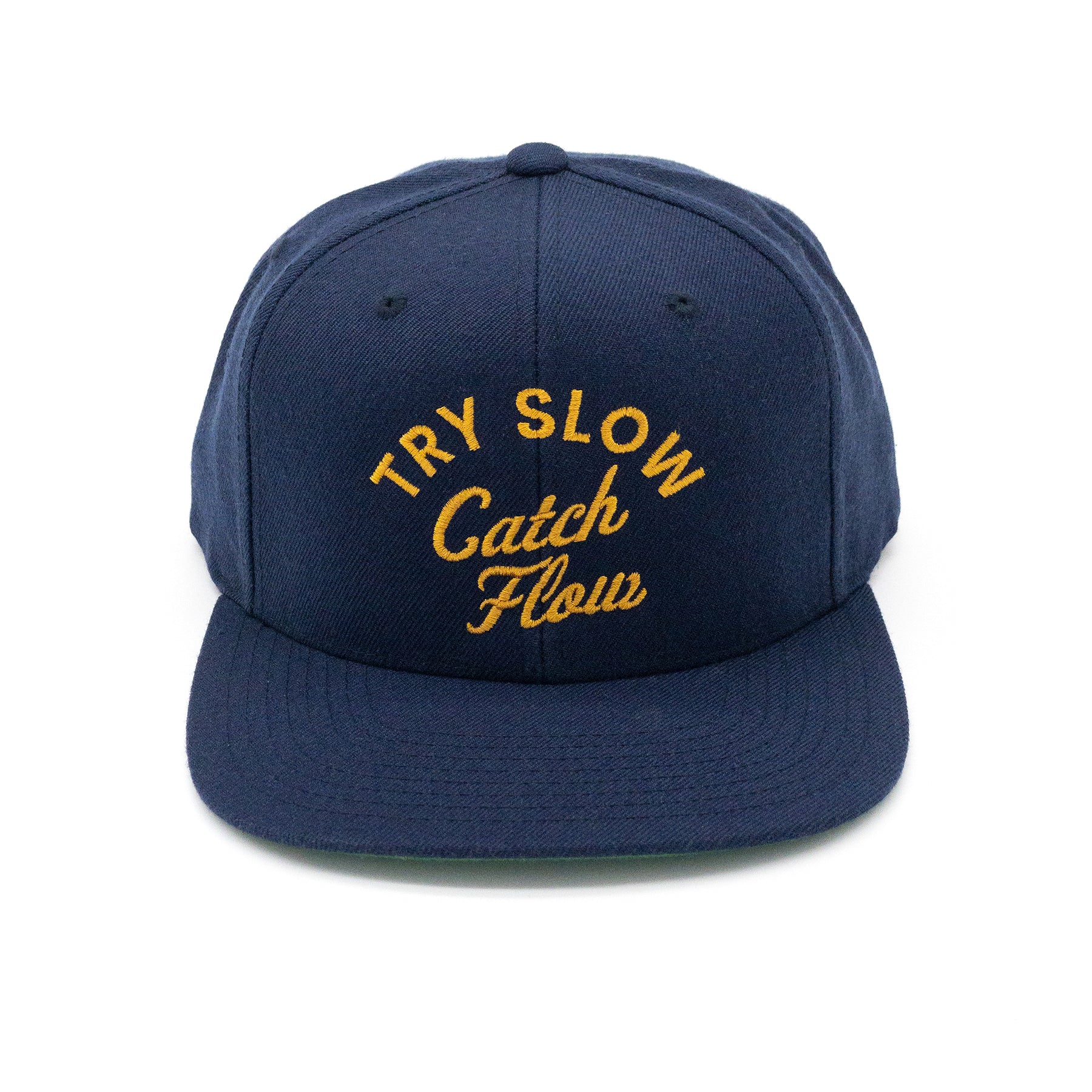 Try Slow Catch Flow Flatbrim Snapback